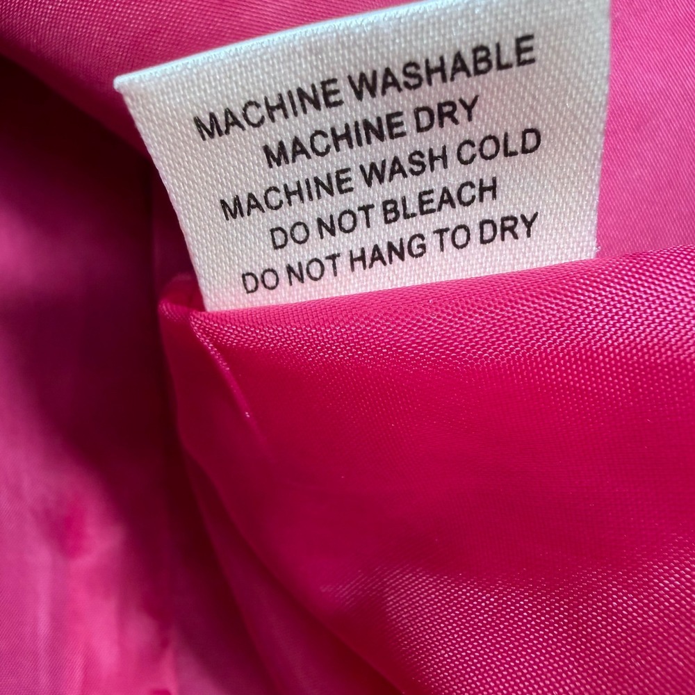 Christopher & Banks Magenta Pink Suede Leather Vest Button Front XL Vintage - Picture 14 of 15